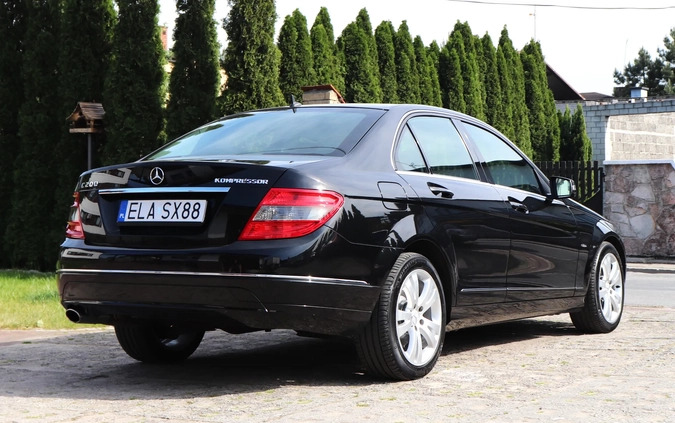 Mercedes-Benz Klasa C cena 36900 przebieg: 231000, rok produkcji 2008 z Borek Wielkopolski małe 379